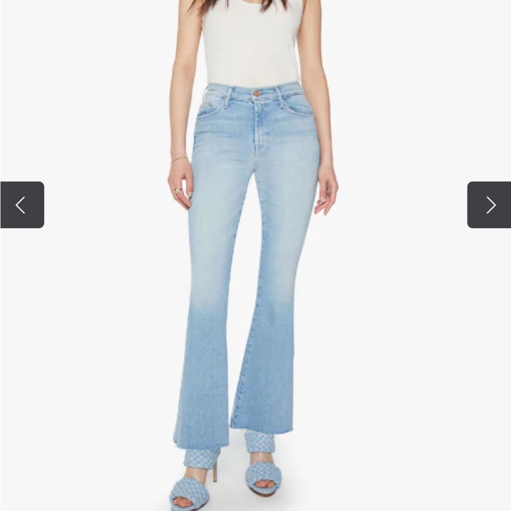 Mother Denim Weekender Fray in California Cruiser